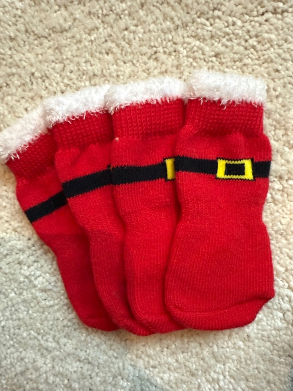 Bundle of Dog Socks (4-Pack) + Poop💩 Bag Pouch - Picture 6 of 8